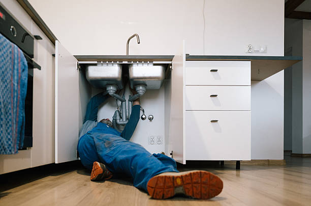 Professional Leak Detection technician working in Havre de Grace, MD